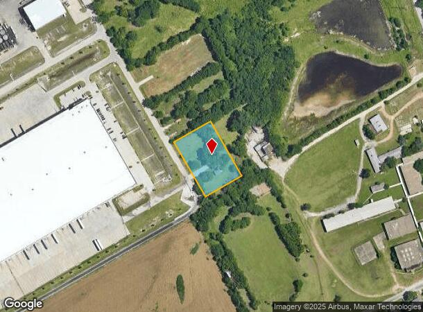 908 Vanderbilt Rd, Hutchins, TX Parcel Map