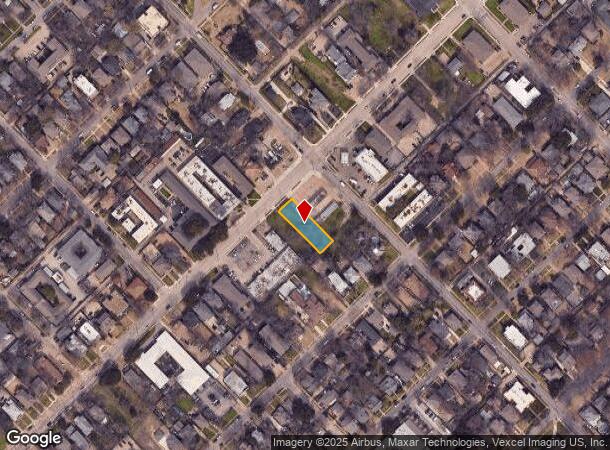 4838 Gaston Ave, Dallas, TX Parcel Map