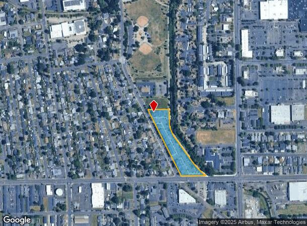 1605 Oak St Se, Albany, OR Parcel Map