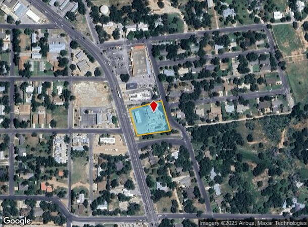  1110 E Main St, Fredericksburg, TX Parcel Map