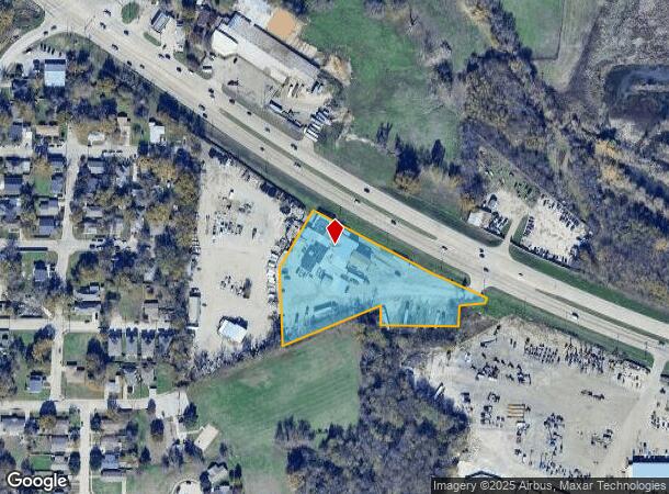  900 E University Dr, Mckinney, TX Parcel Map