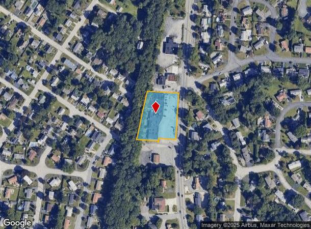 981 Oaklawn Ave, Cranston, RI Parcel Map