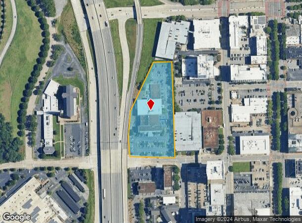  301 W 6Th St, Chattanooga, TN Parcel Map