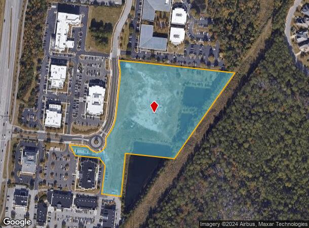  1025 Ashes Dr, Wilmington, NC Parcel Map