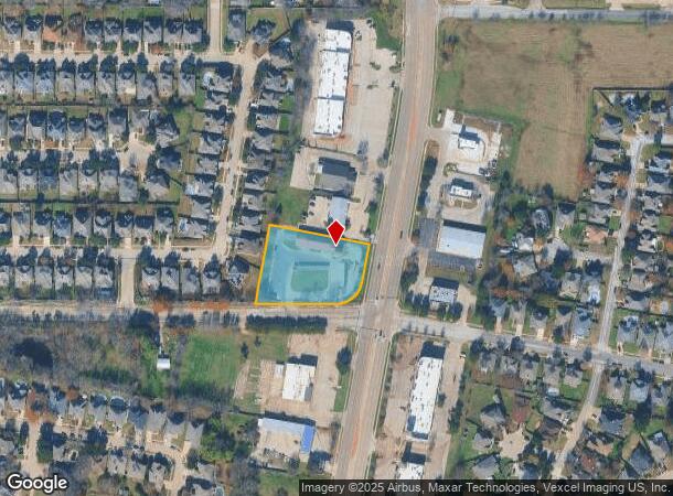  6320 S Cooper St, Arlington, TX Parcel Map