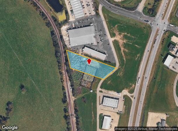  1060 Eagle Lake Dr, Lawrenceburg, KY Parcel Map