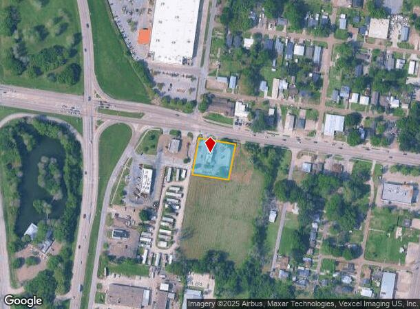 200 E Willow St, Lafayette, LA Parcel Map