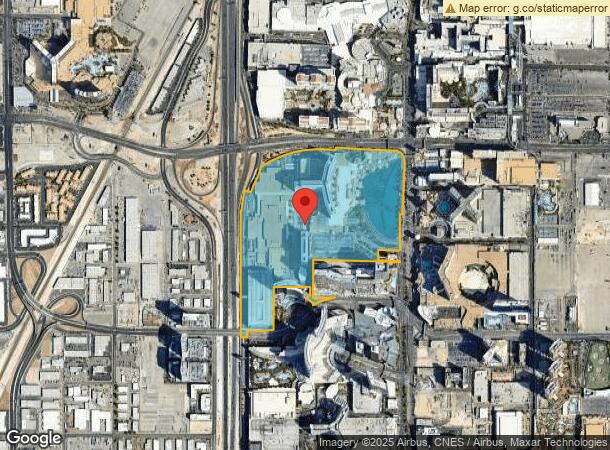  3600 Las Vegas Blvd S, Las Vegas, NV Parcel Map