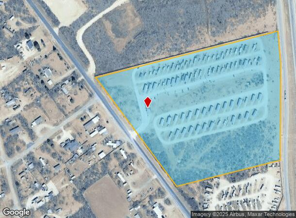 5327 Wasson Rd, Big Spring, TX Parcel Map