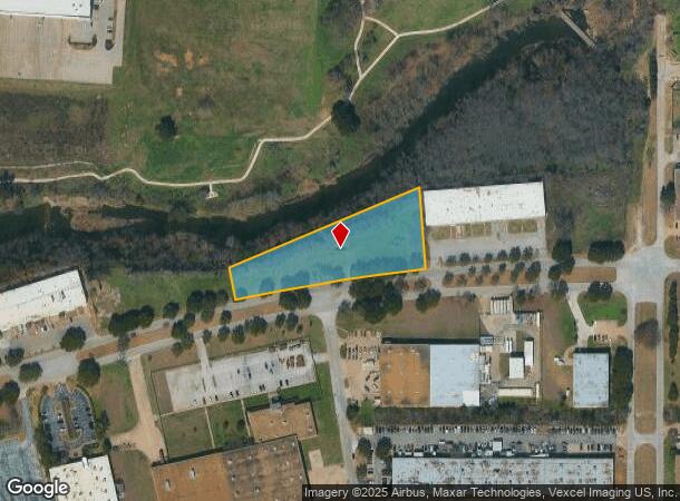 1101 E Avenue K, Grand Prairie, TX Parcel Map