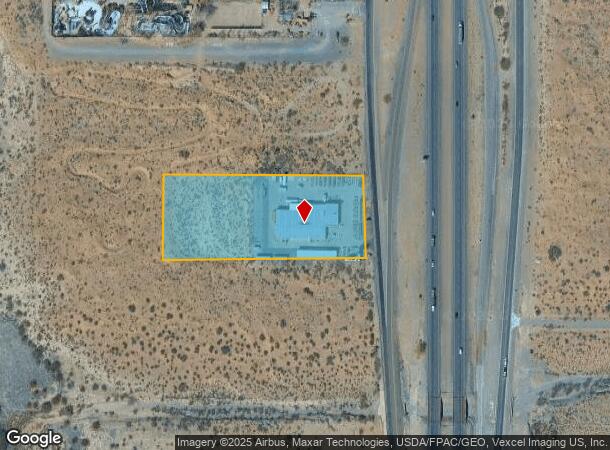 8600 S Desert Blvd, Vinton, TX Parcel Map