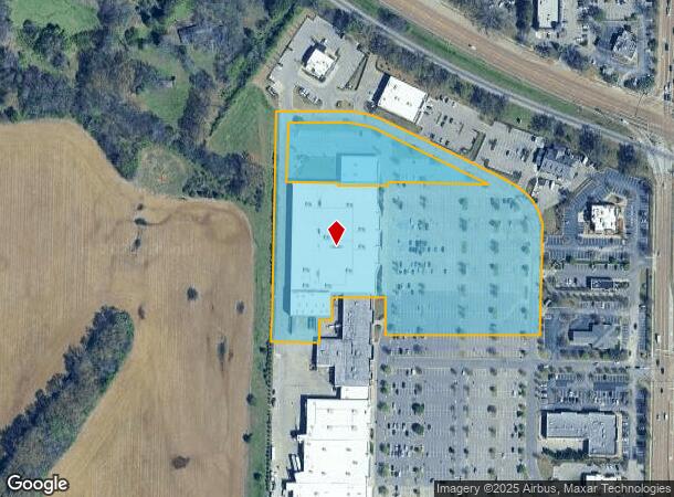 3575 S Houston Levee Rd, Collierville, TN Parcel Map
