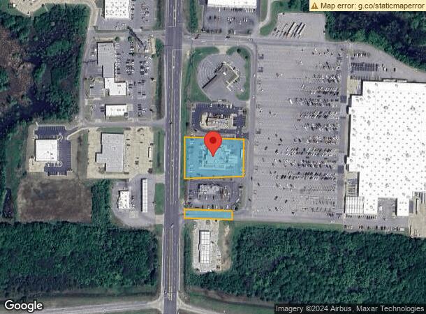  5511 S Olive St, Pine Bluff, AR Parcel Map