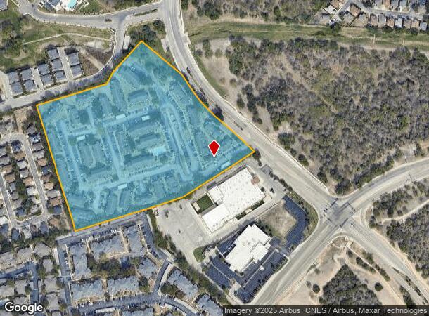 8525 Floyd Curl Dr, San Antonio, TX Parcel Map