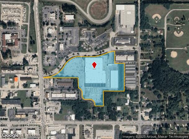 601 E Windsor Ave, Elkhart, IN Parcel Map