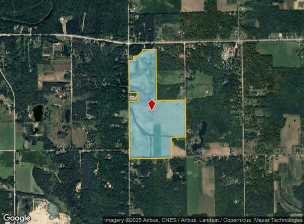  Washburn Rd, Vassar, MI Parcel Map