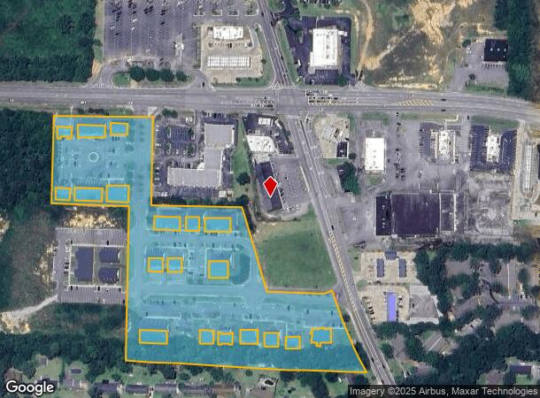  1520 Forest Hill Rd, Macon, GA Parcel Map