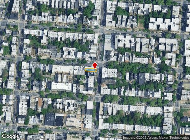  712 Nostrand Ave, Brooklyn, NY Parcel Map