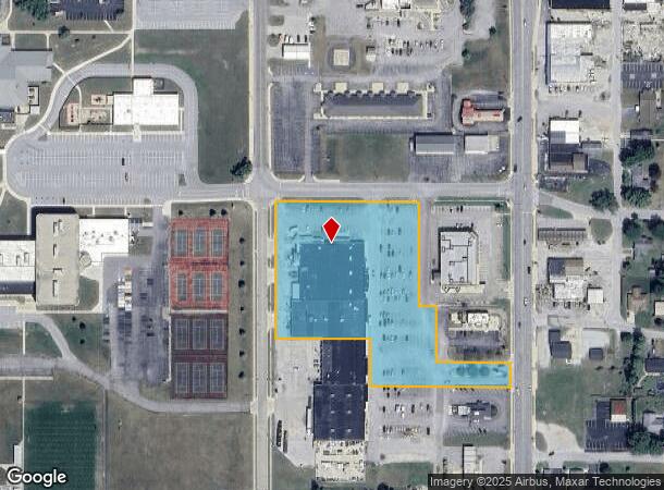 1209 S Heaton St, Knox, IN Parcel Map