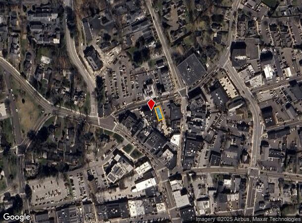  23 Locust Ave, New Canaan, CT Parcel Map
