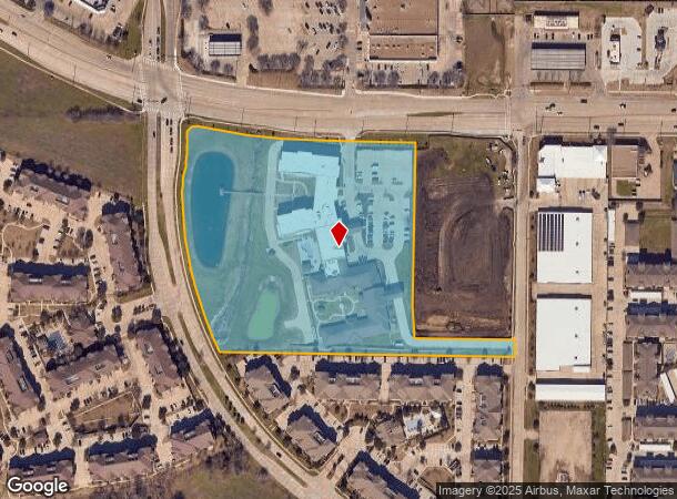  1080 W Round Grove Rd, Lewisville, TX Parcel Map