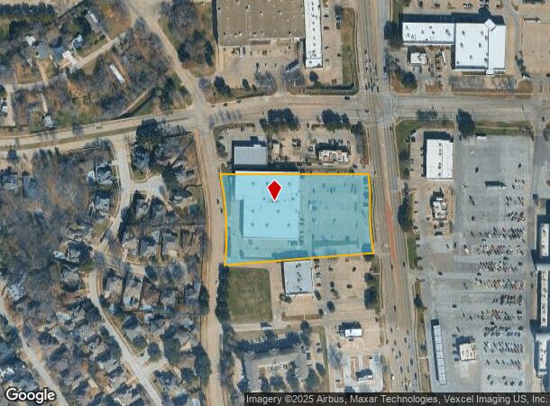 4720 S Cooper St, Arlington, TX Parcel Map