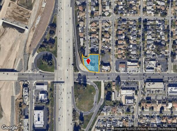  2445 W Chapman Ave, Orange, CA Parcel Map