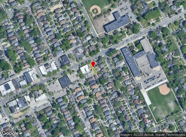 15312 Kercheval Ave, Grosse Pointe Park, MI Parcel Map