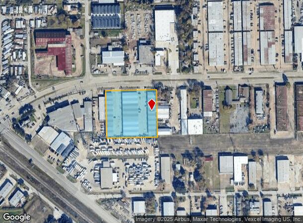 6201 W 34Th St, Houston, TX Parcel Map
