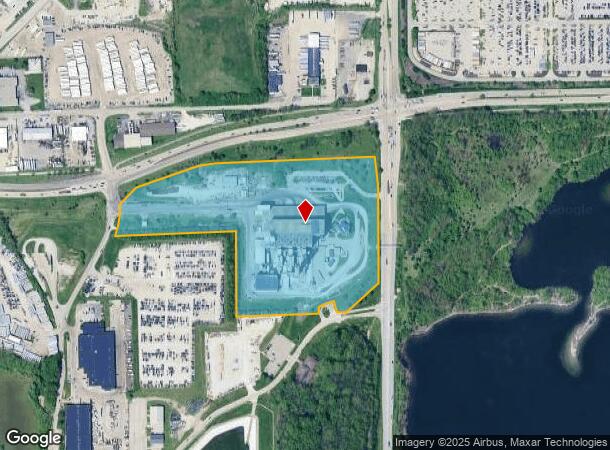  2320 S Harding St, Indianapolis, IN Parcel Map