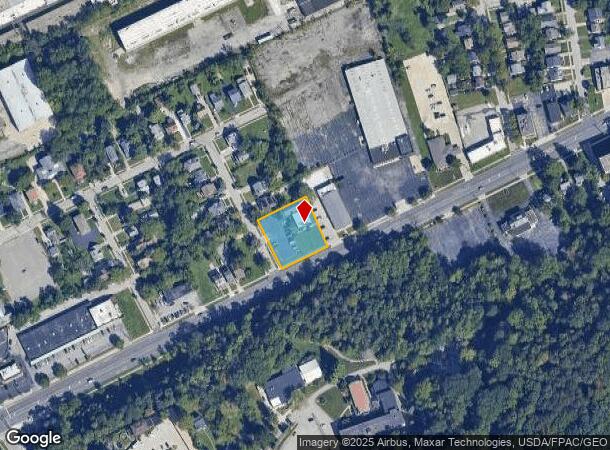 1573 E 214Th St, Euclid, OH Parcel Map