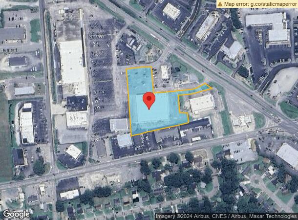  1727 W Cumberland St, Dunn, NC Parcel Map