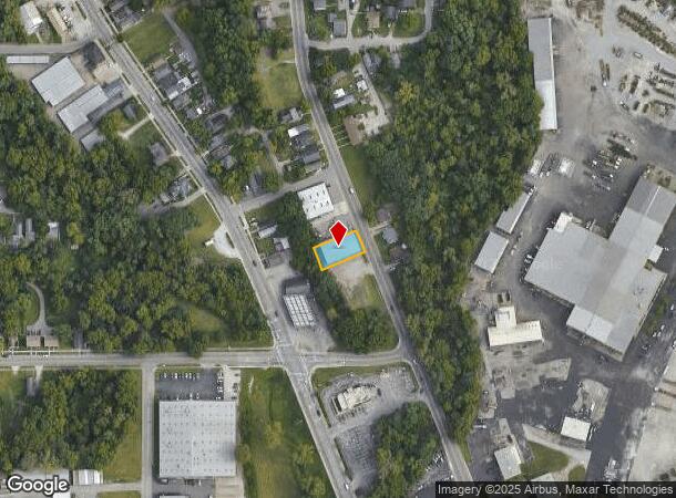  825 Pearl St, New Albany, IN Parcel Map