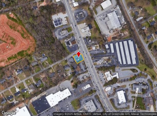  101 Sunset Dr, Mauldin, SC Parcel Map