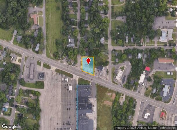  1528 W Michigan Ave W, Battle Creek, MI Parcel Map