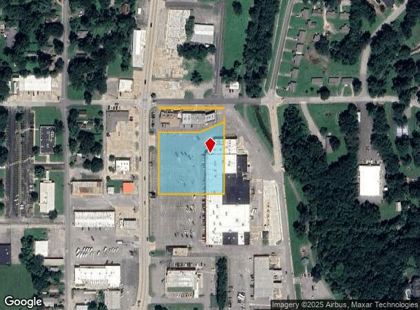  905 S Muskogee Ave, Tahlequah, OK Parcel Map