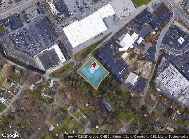 203 Whatley Cir, Mauldin, SC Parcel Map