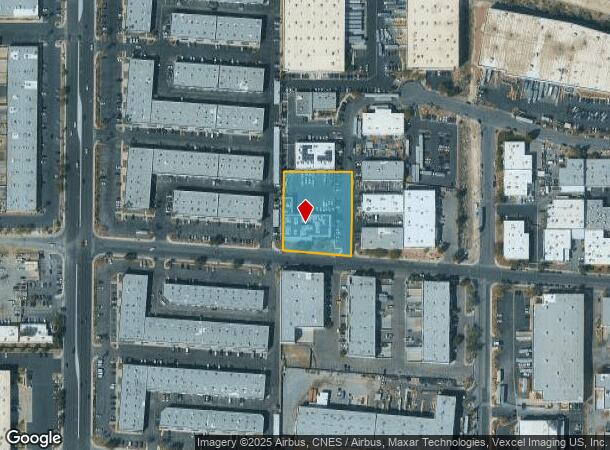 3570 W Post Rd, Las Vegas, NV Parcel Map