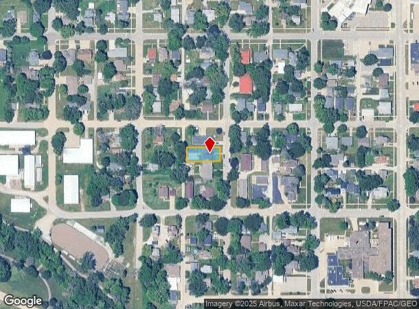 732 4Th St, Nevada, IA Parcel Map