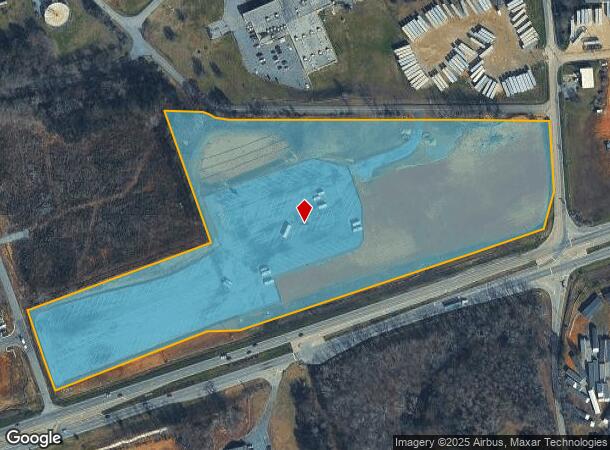 1991 E Roosevelt Blvd, Monroe, NC Parcel Map