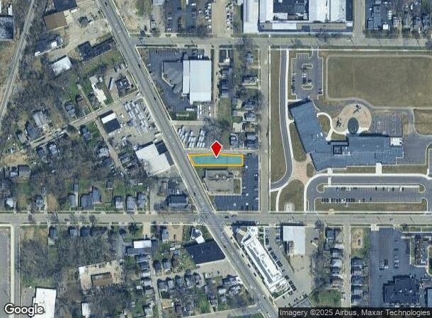  1005 Portage St, Kalamazoo, MI Parcel Map