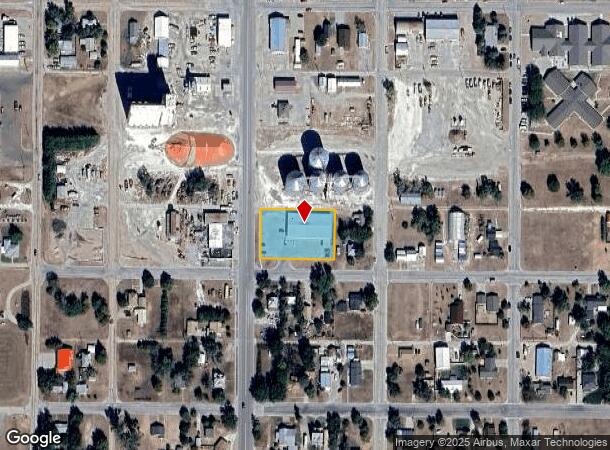  416 S Cedar St, Stockton, KS Parcel Map