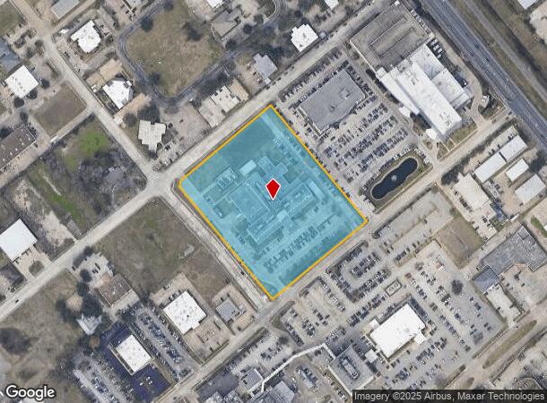  350 Blossom St, Webster, TX Parcel Map