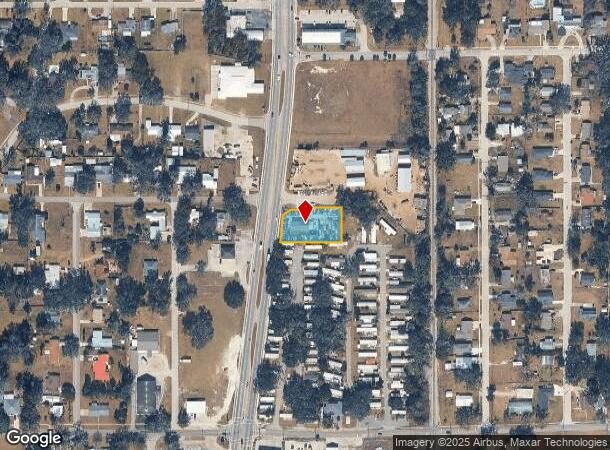 1503 E Clinton St, Bartow, FL Parcel Map