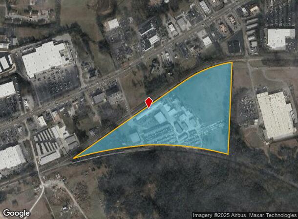  105 S Austin Rd, Morristown, TN Parcel Map