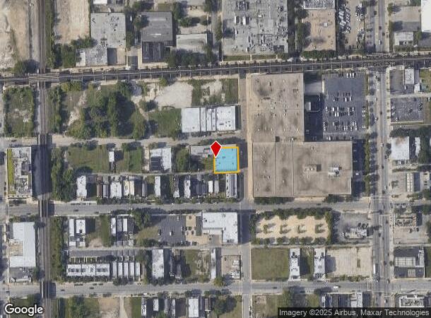  2501 W Maypole Ave, Chicago, IL Parcel Map