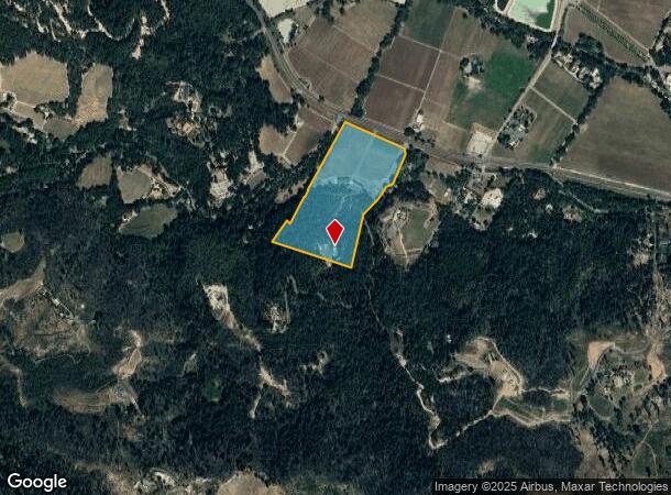  4455 Saint Helena Hwy, Calistoga, CA Parcel Map