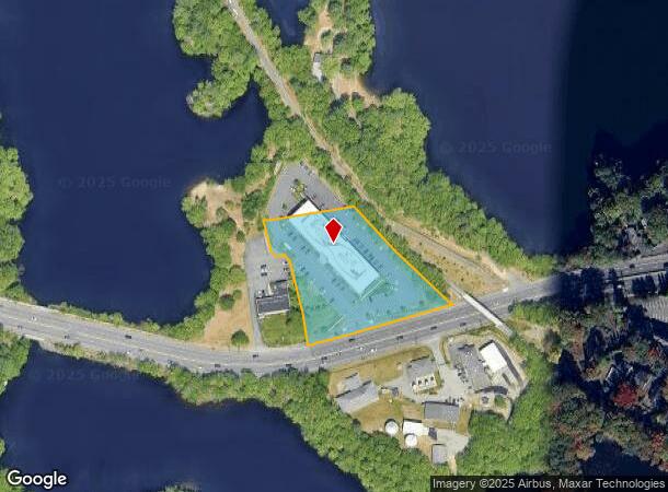 1071 Worcester St, Natick, MA Parcel Map