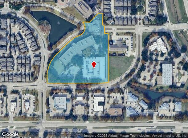 2100 Lake Park Blvd, Richardson, TX Parcel Map