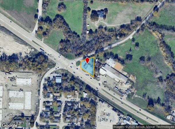  801 E University Dr, Mckinney, TX Parcel Map